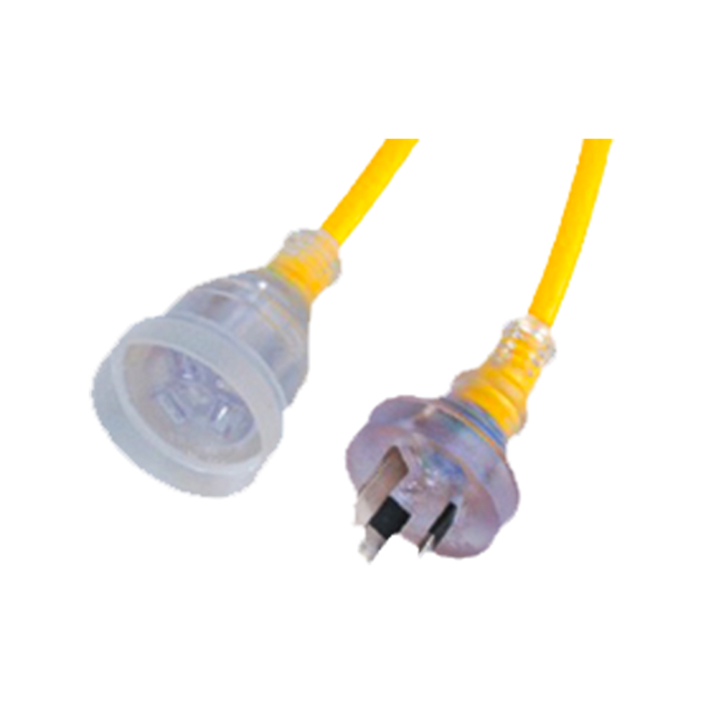 FS-3D~FS-3E Australia Prelungitor complet transparent cu un cablu de alimentare certificat