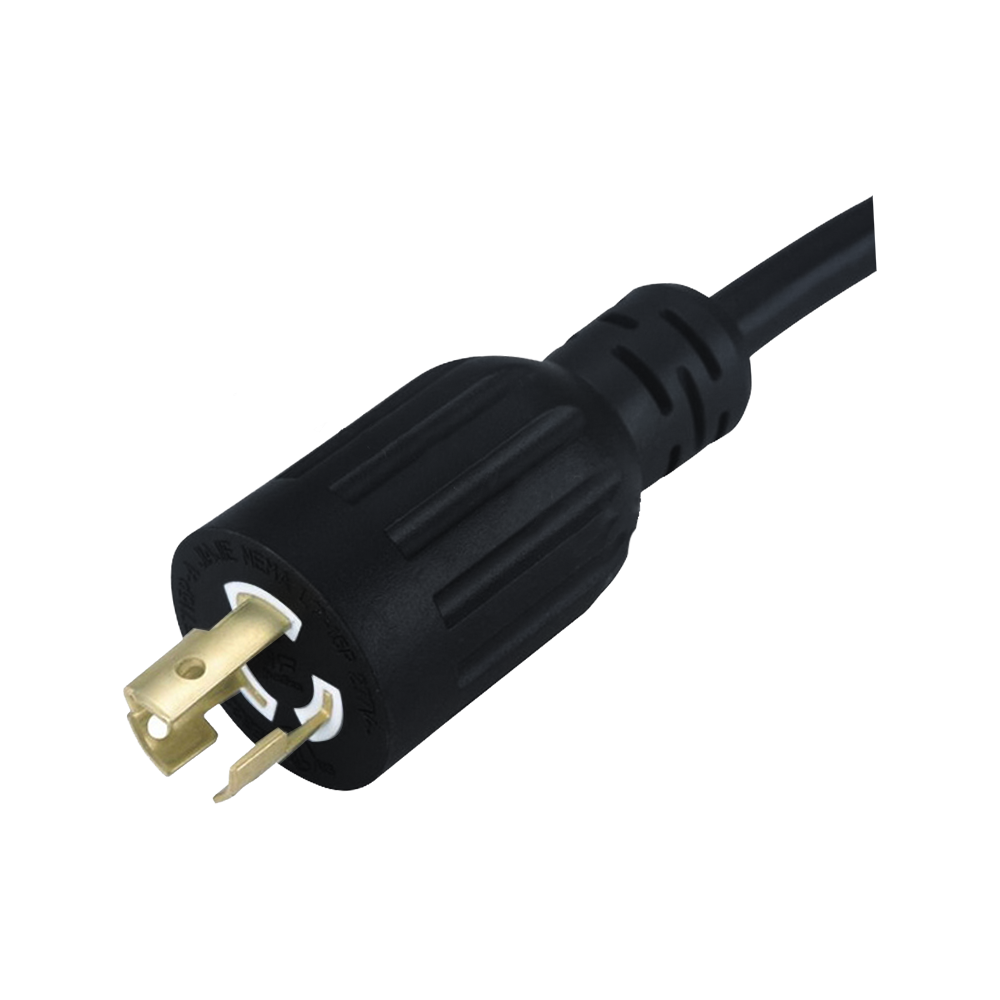 JF715P-A Cablu de alimentare cu trei fire cu autoblocare standard din SUA, certificat UL